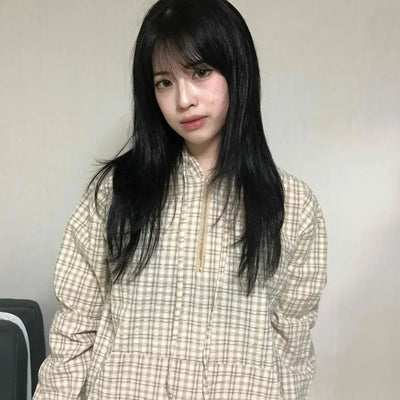 Pure Check Anorak Hoodie