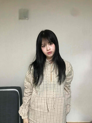 Pure Check Anorak Hoodie