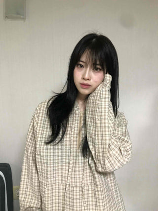 Pure Check Anorak Hoodie