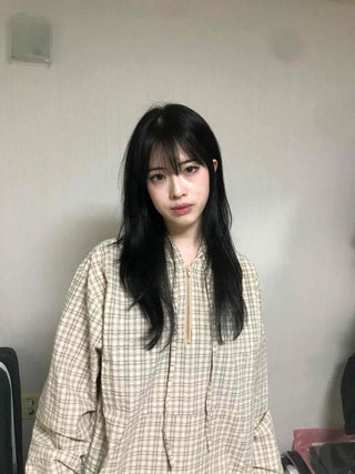 Pure Check Anorak Hoodie