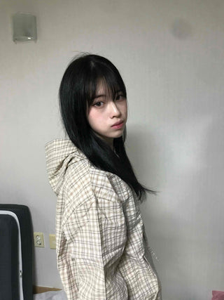 Pure Check Anorak Hoodie