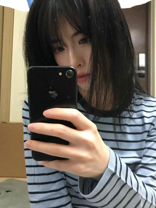 Casual Striped Long-Sleeve T-Shirt