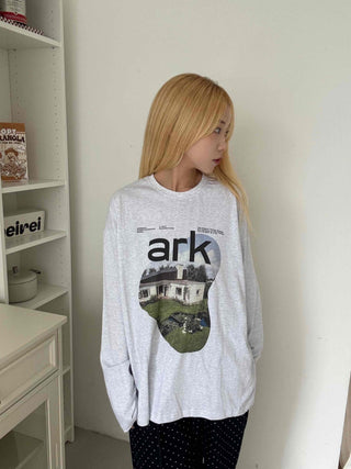 Effortless Cotton Round Neck Long Sleeve T-shirt