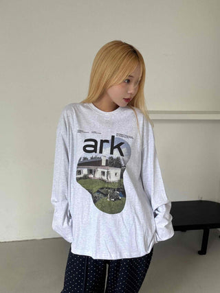 Effortless Cotton Round Neck Long Sleeve T-shirt