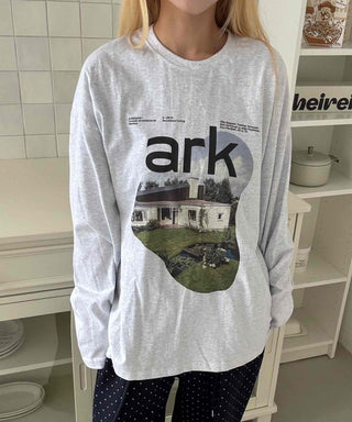 Effortless Cotton Round Neck Long Sleeve T-shirt