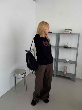 Basic Cotton Plain Long Pants