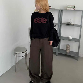 Basic Cotton Plain Long Pants