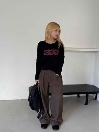 Basic Cotton Plain Long Pants