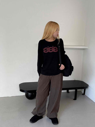 Basic Cotton Plain Long Pants