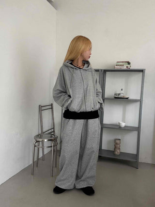 Effortless Chic Wide Cotton Plain Long Pants