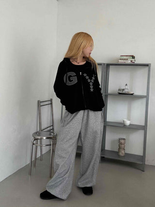 Effortless Chic Wide Cotton Plain Long Pants