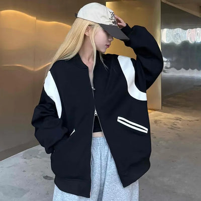 Daily Varsity Plain Basic Zip-up