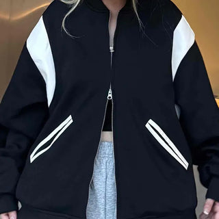 Daily Varsity Plain Basic Zip-up