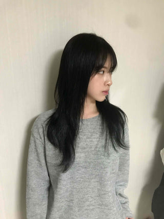 Basic Transitional Cotton Round Neck Knit