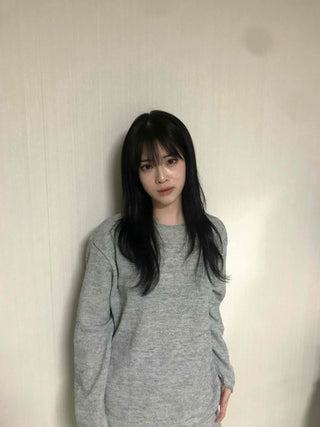 Basic Transitional Cotton Round Neck Knit