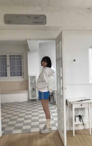 Retro Hip French Cotton Dot Hoodie
