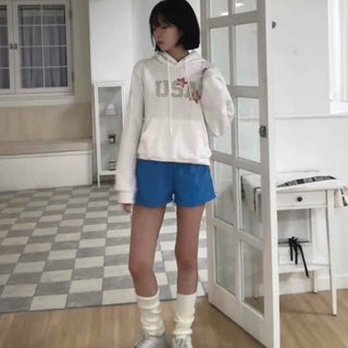 Retro Hip French Cotton Dot Hoodie