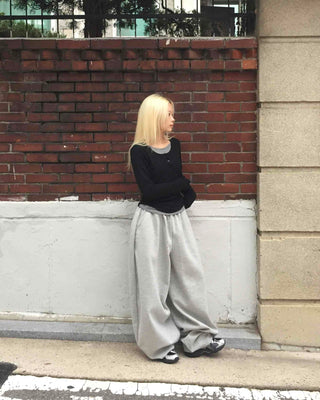 Pure Training Cotton Plain Long Pants