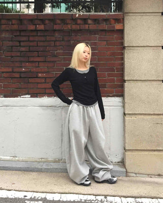 Pure Training Cotton Plain Long Pants