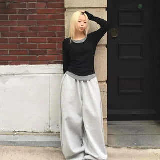Pure Training Cotton Plain Long Pants