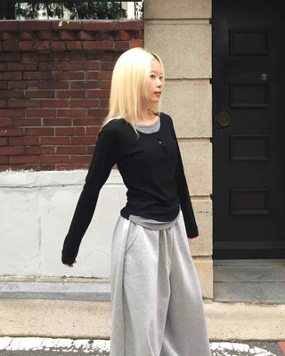 Pure Training Cotton Plain Long Pants