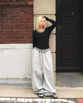 Pure Training Cotton Plain Long Pants