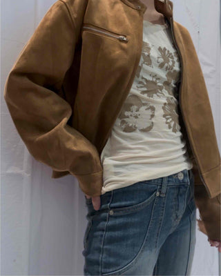 Lovely Loose Flower Long Sleeve T-shirt