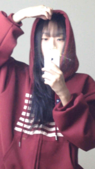 Street Style American Flag Basic Zip-Up Hoodie