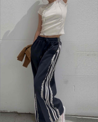 Basic Elastic Lace Training Bottoms