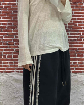 Basic Elastic Lace Training Bottoms