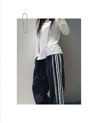 Basic Elastic Lace Training Bottoms