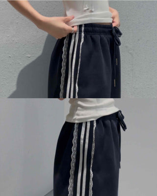 Basic Elastic Lace Training Bottoms