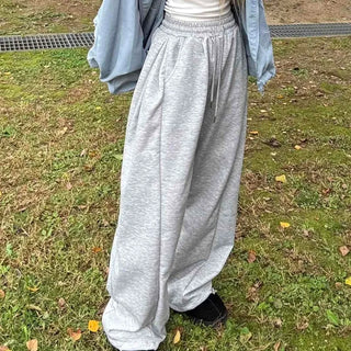Street Style American Flag Patch Training Long Pants