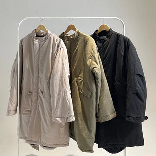 Liam Warm Cloud Long Field Padded Jumper Daily Look Oversized Loose Fit Avant-garde Fit Outerwear