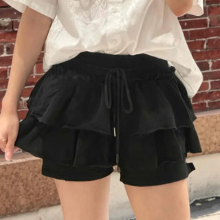 Urban Terry Skirt Cotton Plain Mini Skirt