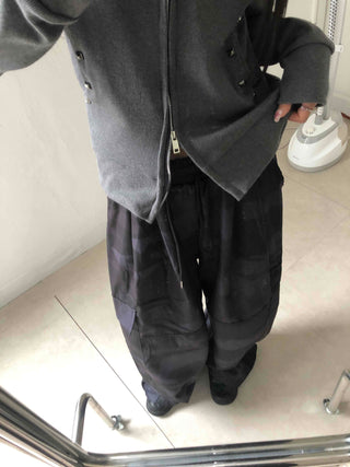Newtro Side Stud Zip-Up Hoodie