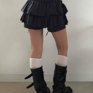 Unique French Terry Mini Skirt