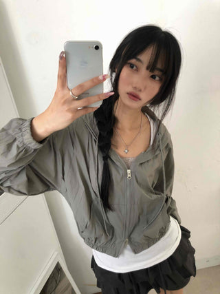 Street Layered Deep U-Neck Plain Sleeveless