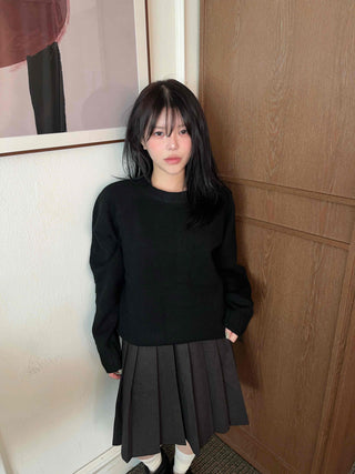 Classic Pleated Tennis Midi Skirt