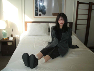 Classic single oversized tailored jacket