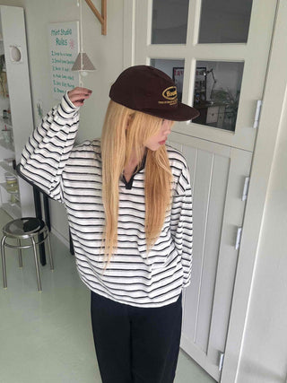 Steady Stripe Loose Fit Long Sleeve T-shirt