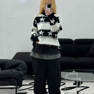 Wool Blend Oversized Daily Wide Pants