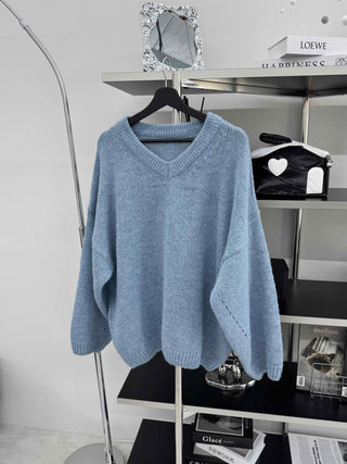 Chic Check Pattern Pleated Knit Dress