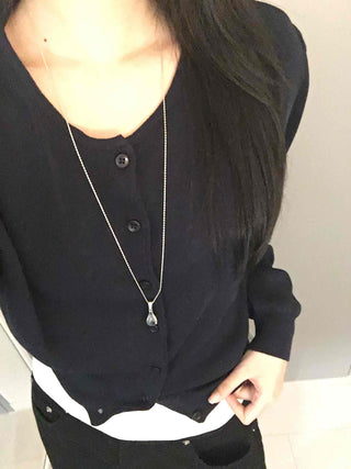 Soft Touch Snap Button Crop Short Cardigan