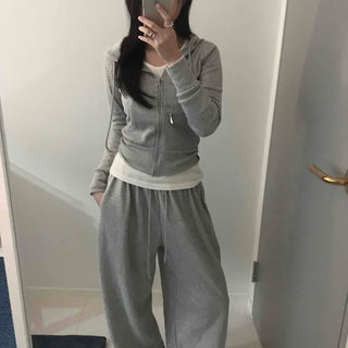 Soft Cotton Balloon Fit Oversized Jogger Training Pants