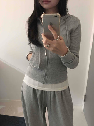 Soft Cotton Balloon Fit Oversized Jogger Training Pants