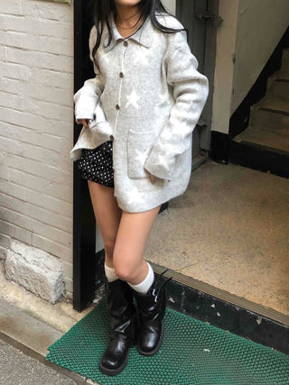 Star Dot Tiered Balloon Frill Shorts