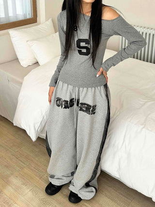 Unique Cut-Out Shoulder Slim Fit Daily T-shirt