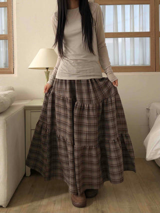 Soft Daily Slim Fit Round Long Sleeve T-shirt