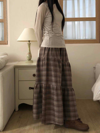 Soft Daily Slim Fit Round Long Sleeve T-shirt